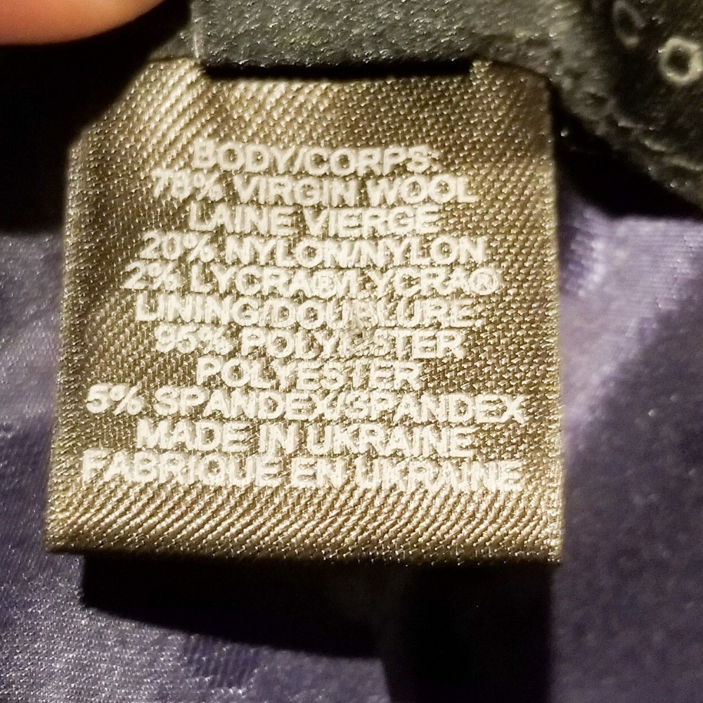 Marc By Marc Jacobs, Cap Sleeve, Black, Jacket Blazer-Size 4 - Picture 10 of 13